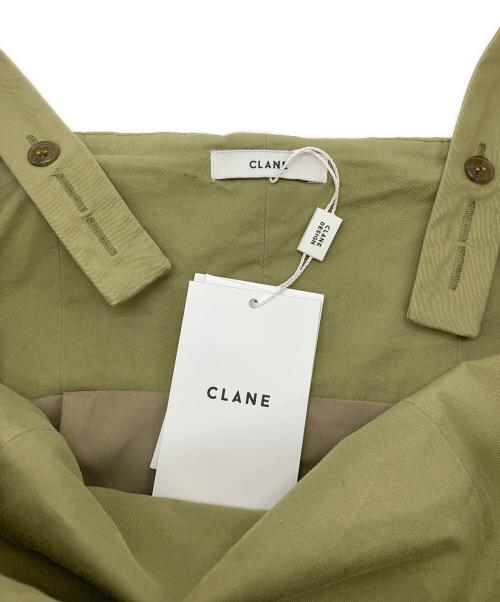 CLANE（クラネ）CLANE (クラネ) ノースリーブワンピース モスグリーン 未使用品の古着・服飾アイテム