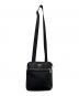 EMPORIO ARMANI (エンポリオ アルマーニ) フラットショルダーバッグ ブラック：11000円