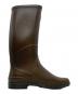 中古・古着 AIGLE (エーグル) レインブーツ ブラウン サイズ:38：3000円