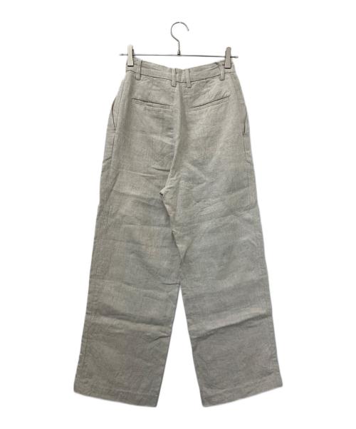 SHENERY（シーナリー）SHENERY (シーナリー) リネンタックパンツ ベージュ サイズ:36の古着・服飾アイテム