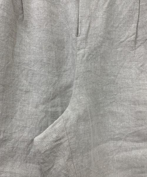 SHENERY（シーナリー）SHENERY (シーナリー) リネンタックパンツ ベージュ サイズ:36の古着・服飾アイテム