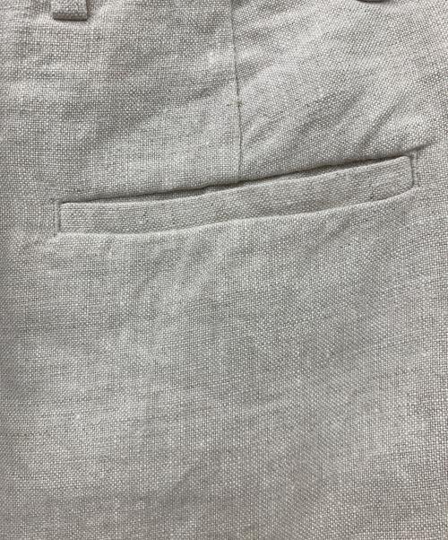 SHENERY（シーナリー）SHENERY (シーナリー) リネンタックパンツ ベージュ サイズ:36の古着・服飾アイテム