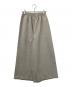 ourhome（アワホーム）の古着「リネン風ワイドパンツ」｜ベージュ