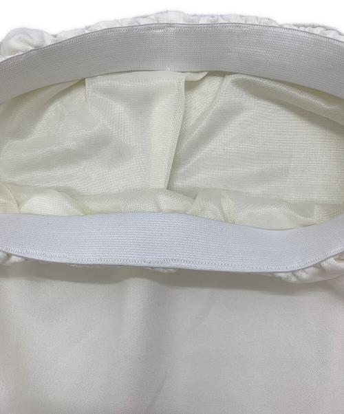 SHENERY（シーナリー）SHENERY (シーナリー) カットジョーゼットタイトスカート ホワイト サイズ:38の古着・服飾アイテム