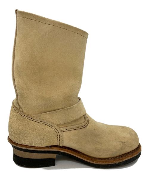 RED WING（レッドウィング）RED WING (レッドウィング) ENGINEER BOOTS ブラウン サイズ:US 7の古着・服飾アイテム