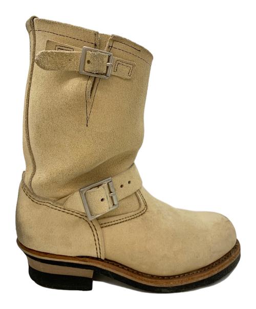 RED WING（レッドウィング）RED WING (レッドウィング) ENGINEER BOOTS ブラウン サイズ:US 7の古着・服飾アイテム