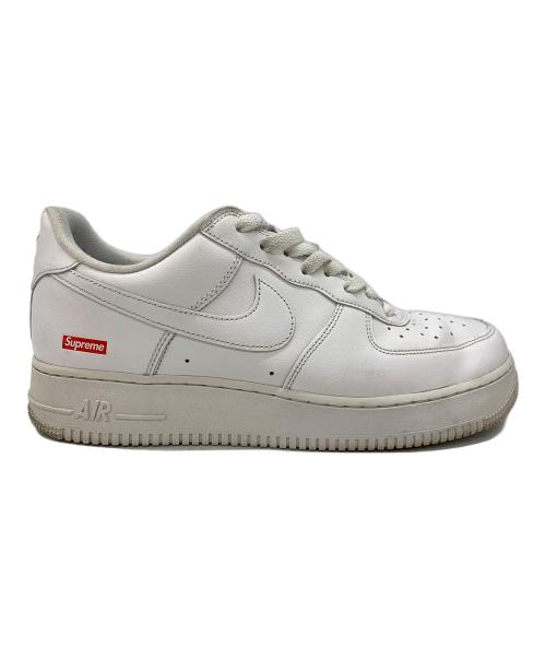 NIKE（ナイキ）NIKE (ナイキ) Supreme (シュプリーム) Air Force 1 ホワイト サイズ:28.5の古着・服飾アイテム