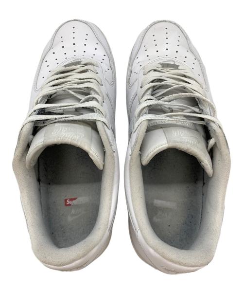 NIKE（ナイキ）NIKE (ナイキ) Supreme (シュプリーム) Air Force 1 ホワイト サイズ:28.5の古着・服飾アイテム