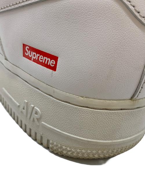 NIKE（ナイキ）NIKE (ナイキ) Supreme (シュプリーム) Air Force 1 ホワイト サイズ:28.5の古着・服飾アイテム