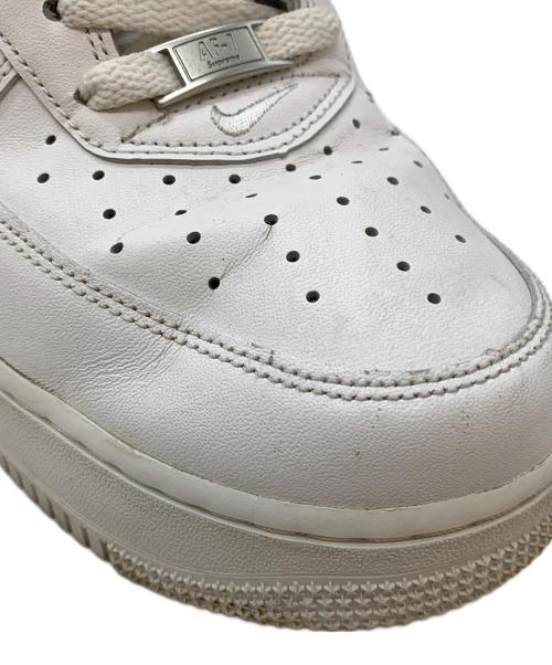 NIKE（ナイキ）NIKE (ナイキ) Supreme (シュプリーム) Air Force 1 ホワイト サイズ:28.5の古着・服飾アイテム