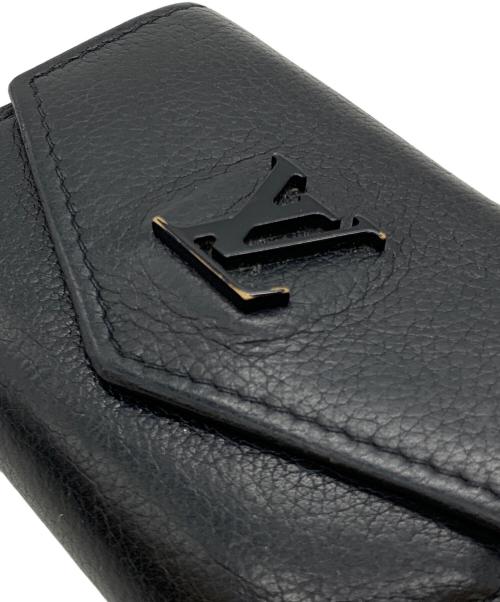 LOUIS VUITTON（ルイ ヴィトン）LOUIS VUITTON (ルイ ヴィトン) コンパクトウォレット ブラックの古着・服飾アイテム