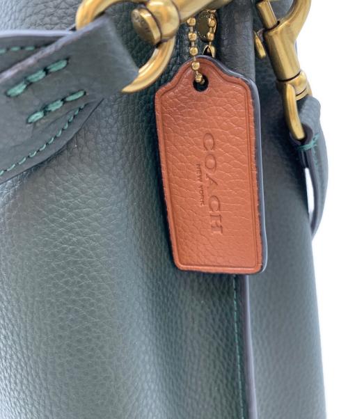 COACH（コーチ）COACH (コーチ) ウィロウ ショルダーバッグ グリーンの古着・服飾アイテム