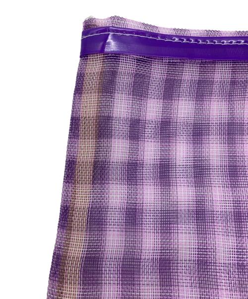 OJO DE MEX（オホデメックス）OJO DE MEX (オホデメックス) メッシュトートバッグ パープルの古着・服飾アイテム