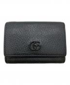 GUCCIグッチ）の古着「3つ折り財布」｜ブラック