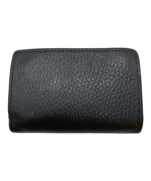 GUCCI（グッチ）GUCCI (グッチ) 3つ折り財布 ブラックの古着・服飾アイテム