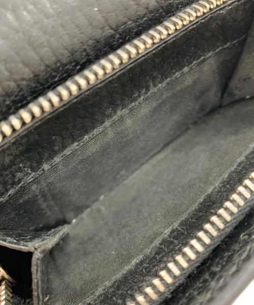 GUCCI（グッチ）GUCCI (グッチ) 3つ折り財布 ブラックの古着・服飾アイテム