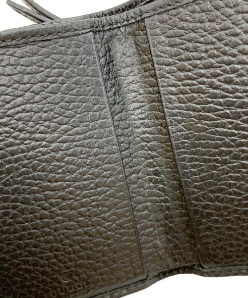 GUCCI（グッチ）GUCCI (グッチ) 3つ折り財布 ブラックの古着・服飾アイテム