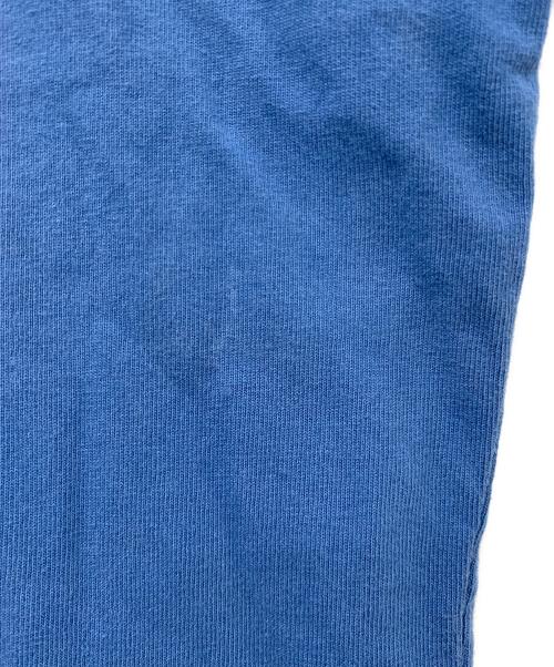 stussy（ステューシー）stussy (ステューシー) Stock Logo S/S Crew ブルー サイズ:Mの古着・服飾アイテム