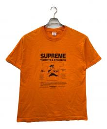 SUPREME（シュプリーム）の古着「2007 T-shirts&stickers」｜オレンジ
