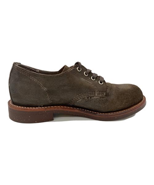 CHIPPEWA（チペワ）CHIPPEWA (チペワ) CHIPPEWA 4INCH SUEDE SERVICE OXFORD ダークブラウン サイズ:26の古着・服飾アイテム