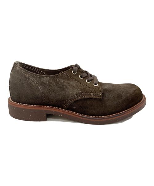 CHIPPEWA（チペワ）CHIPPEWA (チペワ) CHIPPEWA 4INCH SUEDE SERVICE OXFORD ダークブラウン サイズ:26の古着・服飾アイテム