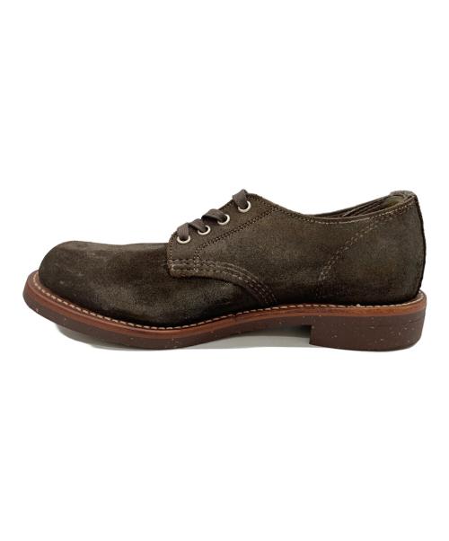 CHIPPEWA（チペワ）CHIPPEWA (チペワ) CHIPPEWA 4INCH SUEDE SERVICE OXFORD ダークブラウン サイズ:26の古着・服飾アイテム