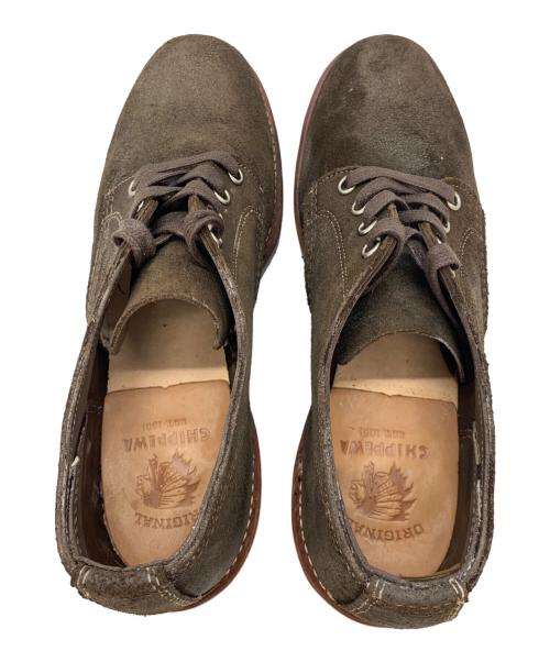 CHIPPEWA（チペワ）CHIPPEWA (チペワ) CHIPPEWA 4INCH SUEDE SERVICE OXFORD ダークブラウン サイズ:26の古着・服飾アイテム