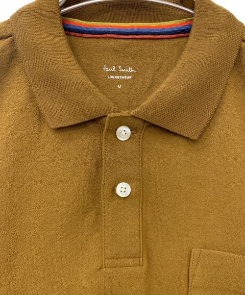 PAUL SMITH（ポールスミス）Paul Smith (ポールスミス) ポロシャツ ブラウン サイズ:M 未使用品の古着・服飾アイテム