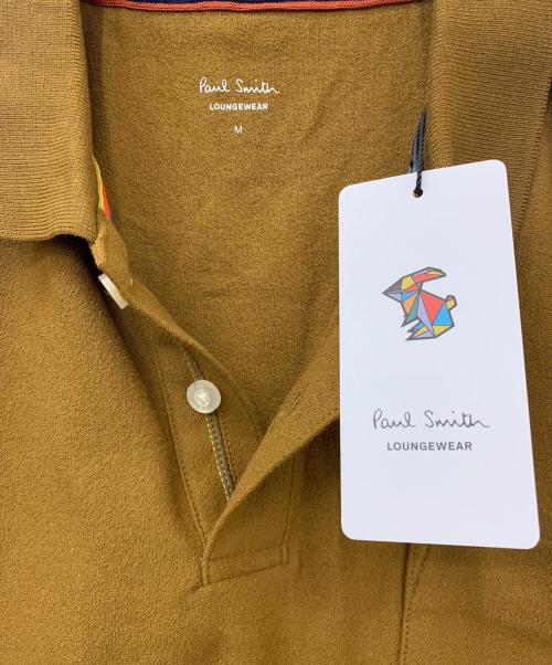 PAUL SMITH（ポールスミス）Paul Smith (ポールスミス) ポロシャツ ブラウン サイズ:M 未使用品の古着・服飾アイテム