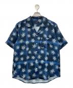 BLACK LABEL CRESTBRIDGEブラックレーベル クレストブリッジ）の古着「半袖シャツ」｜ブルー
