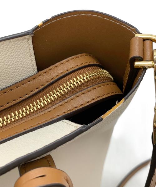 MICHAEL KORS（マイケルコース）MICHAEL KORS (マイケルコース) 2WAYバッグ ベージュの古着・服飾アイテム