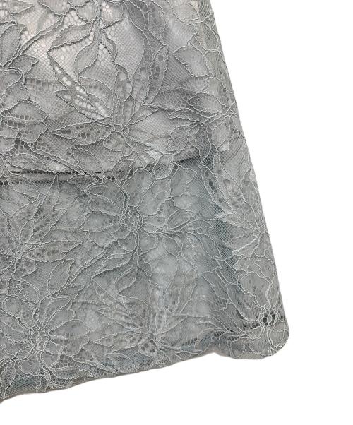Snidel（スナイデル）Snidel (スナイデル) ノースリーフリルシフォンワンピース ブルー サイズ:1 未使用品の古着・服飾アイテム