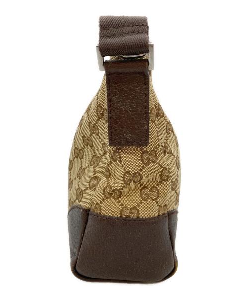 GUCCI（グッチ）GUCCI (グッチ) ショルダーバッグ ブラウン×ベージュの古着・服飾アイテム