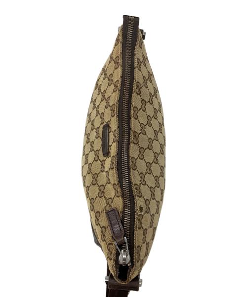 GUCCI（グッチ）GUCCI (グッチ) ショルダーバッグ ブラウン×ベージュの古着・服飾アイテム