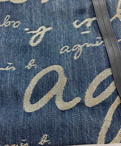 agnes b voyage（アニエスベーボヤージュ）agnes b voyage (アニエスベーボヤージュ) デニムトートバッグ ブルーの古着・服飾アイテム