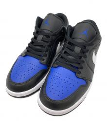 NIKE（ナイキ）の古着「Air Jordan 1 Low "Black/Game Royal/White"」｜ブルー×ブラック