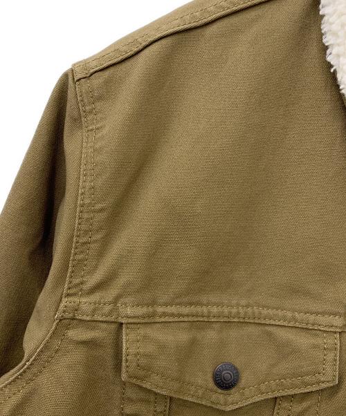 LEVI'S（リーバイス）LEVI'S (リーバイス) シェルパトラッカージャケット ベージュ サイズ:XLの古着・服飾アイテム