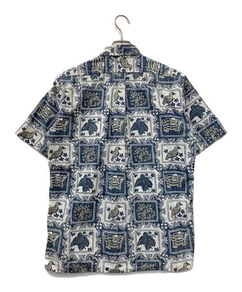 reyn spooner（レイン スプナー）reyn spooner (レイン スプナー) アロハシャツ ブルー×ホワイト サイズ:不明の古着・服飾アイテム