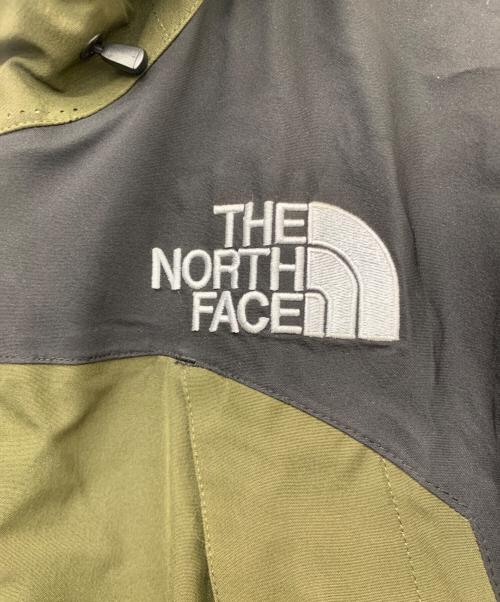 THE NORTH FACE（ザ ノース フェイス）THE NORTH FACE (ザ ノース フェイス) マウンテンジャケット ブラック×グリーン サイズ:Sの古着・服飾アイテム