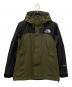 THE NORTH FACE（ザ ノース フェイス）の古着「マウンテンジャケット」｜ブラック×グリーン
