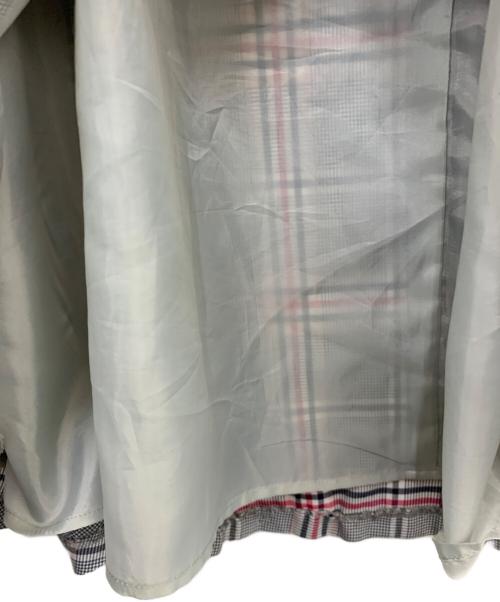 BLUE LABEL CRESTBRIDGE（ブルーレーベルクレストブリッジ）BLUE LABEL CRESTBRIDGE (ブルーレーベルクレストブリッジ) グレンチェックポプリンスカート グレー サイズ:36の古着・服飾アイテム