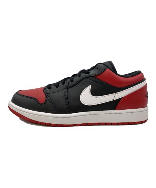 NIKE（ナイキ）NIKE (ナイキ) AIR JORDAN 1 LOW レッド×ブラック サイズ:29の古着・服飾アイテム