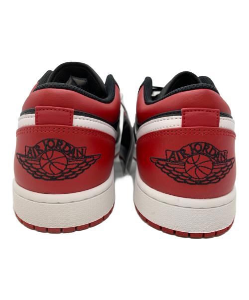NIKE（ナイキ）NIKE (ナイキ) AIR JORDAN 1 LOW レッド×ブラック サイズ:29の古着・服飾アイテム