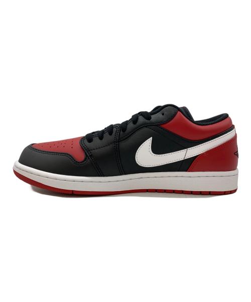NIKE（ナイキ）NIKE (ナイキ) AIR JORDAN 1 LOW レッド×ブラック サイズ:29の古着・服飾アイテム