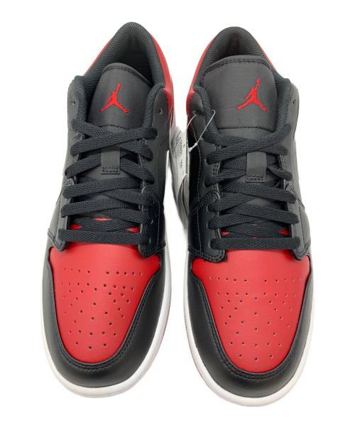 NIKE（ナイキ）NIKE (ナイキ) AIR JORDAN 1 LOW レッド×ブラック サイズ:29の古着・服飾アイテム