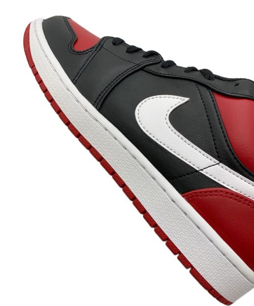 NIKE（ナイキ）NIKE (ナイキ) AIR JORDAN 1 LOW レッド×ブラック サイズ:29の古着・服飾アイテム