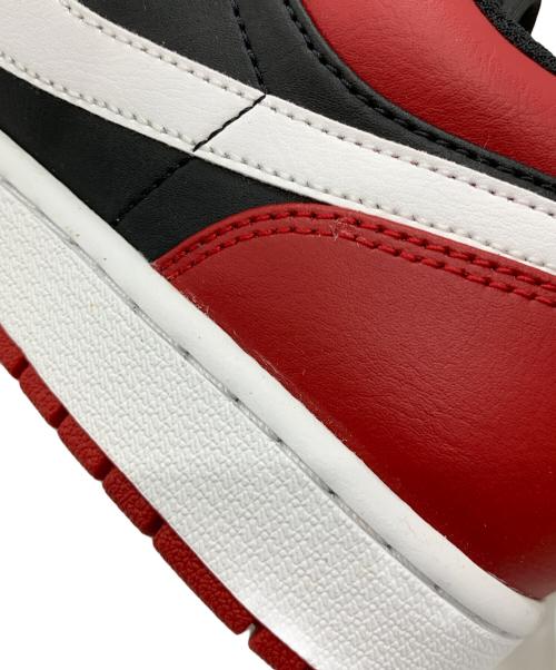NIKE（ナイキ）NIKE (ナイキ) AIR JORDAN 1 LOW レッド×ブラック サイズ:29の古着・服飾アイテム