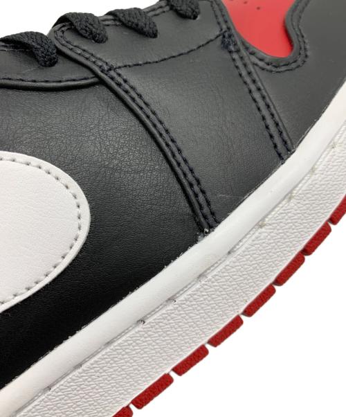 NIKE（ナイキ）NIKE (ナイキ) AIR JORDAN 1 LOW レッド×ブラック サイズ:29の古着・服飾アイテム