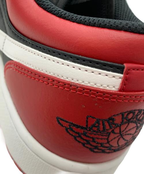 NIKE（ナイキ）NIKE (ナイキ) AIR JORDAN 1 LOW レッド×ブラック サイズ:29の古着・服飾アイテム