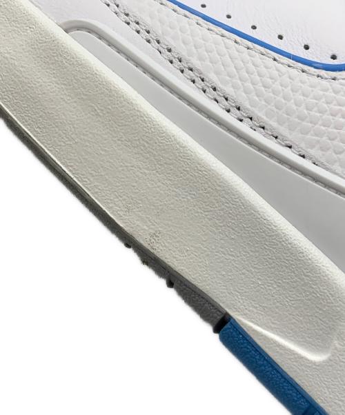 NIKE（ナイキ）NIKE (ナイキ) AIR JORDAN 2 RETRO LOW ホワイト×スカイブルー サイズ:29の古着・服飾アイテム